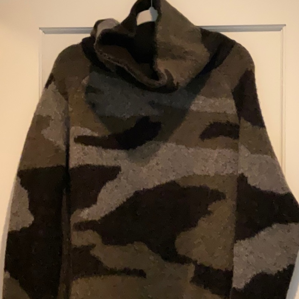 RD style soft cowl neck sweater